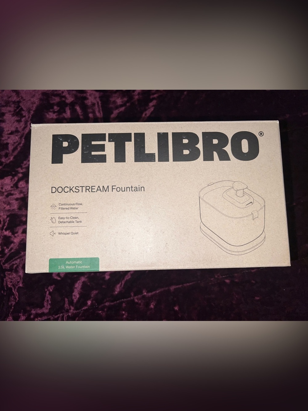 NIB Petlibro Dockstream
RFID Smart Water Fountain